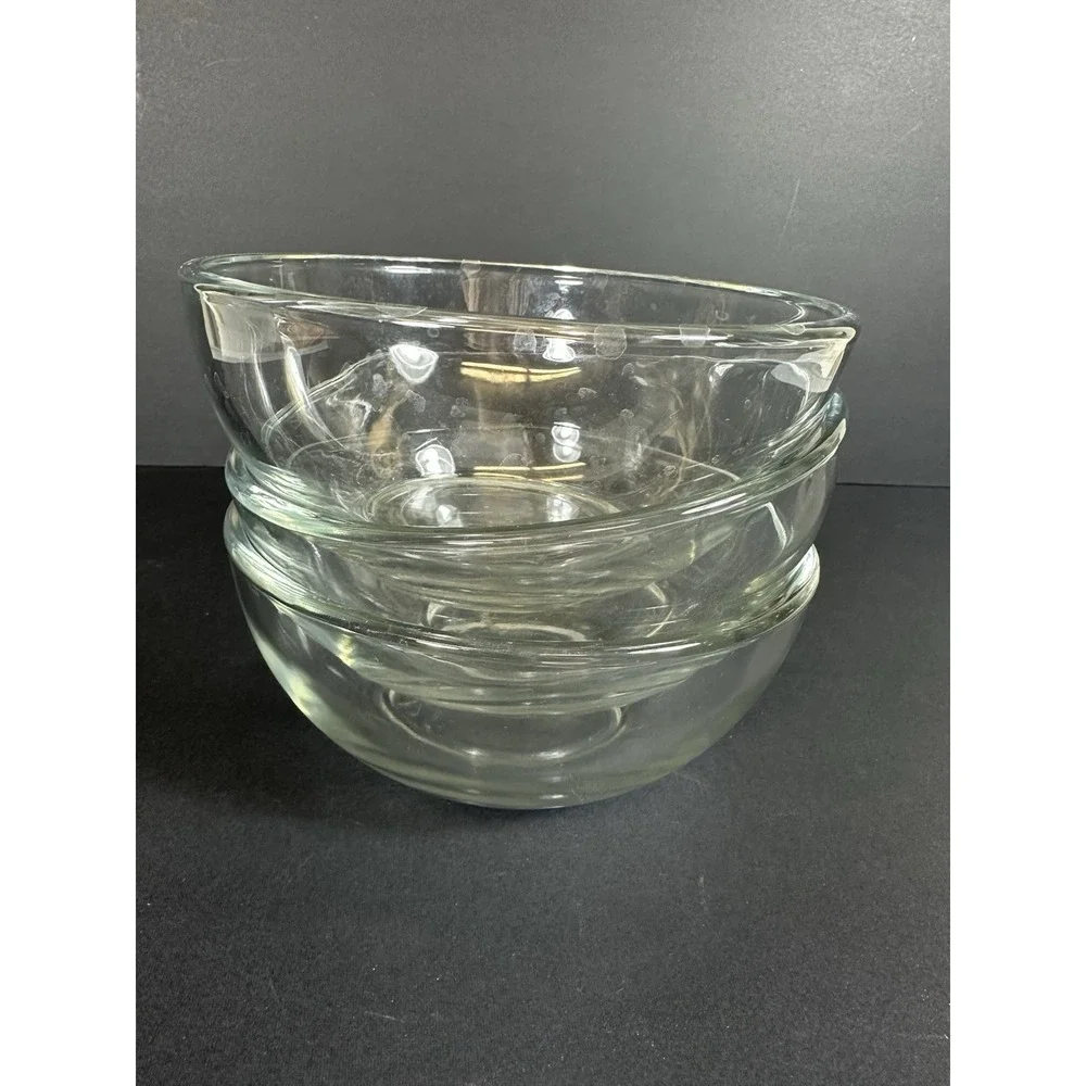 Clear Glass Bowls 6